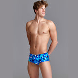 Funky Trunks - Bashed Blue - Mens Classic Trunks