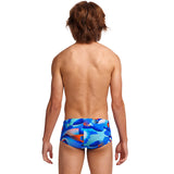 Funky Trunks - Battle Blue - Boys Sidewinder Trunks