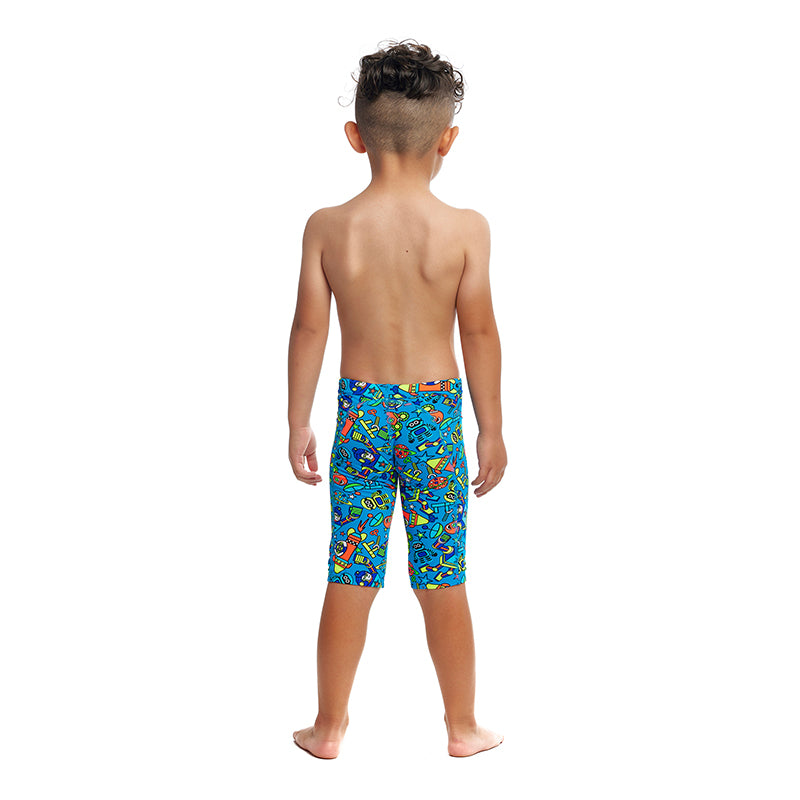 Funky Trunks - Beep Beep - Toddler Boys Miniman Jammer