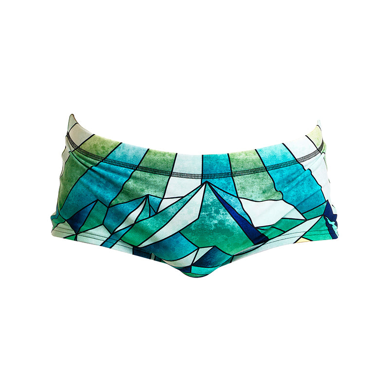 Funky Trunks - Big Blanc - Mens Sidewinder Trunks