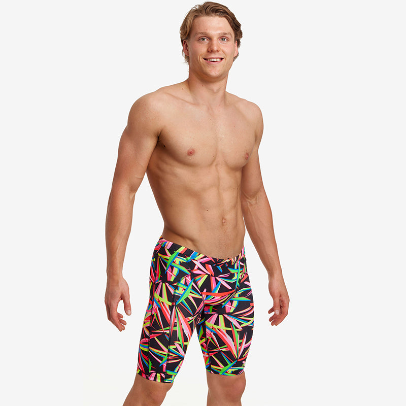 Funky Trunks - Black Blades - Mens Training Jammers