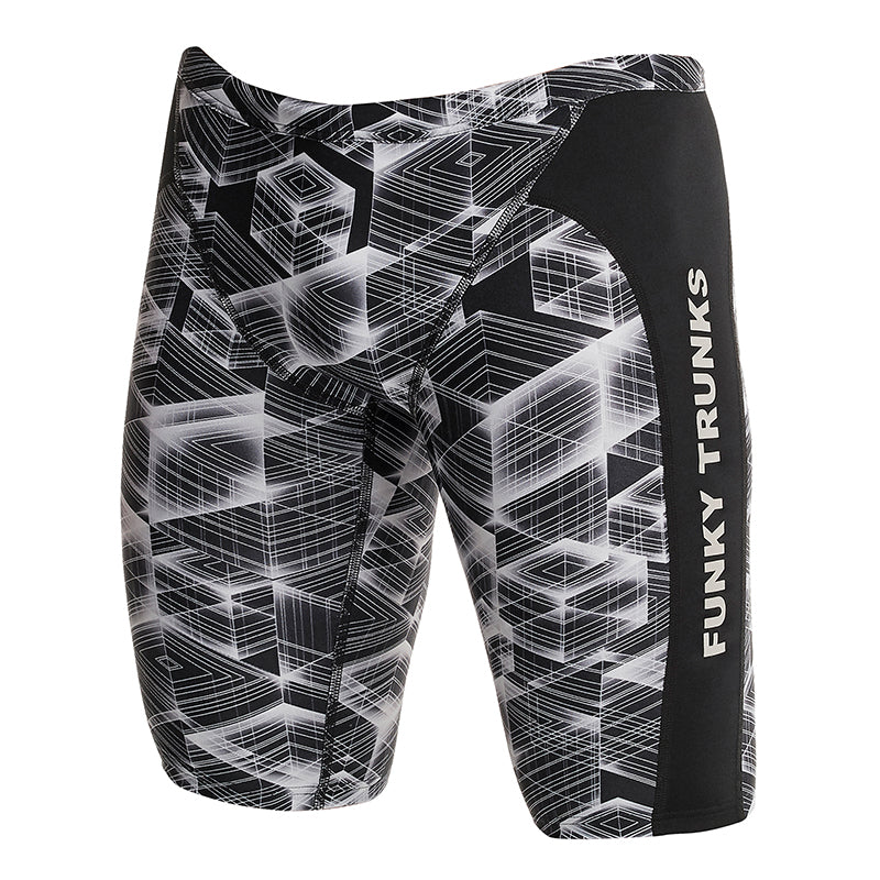 Funky Trunks - Black Hole - Mens Training Jammers