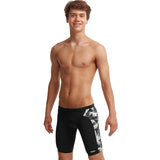 Funky Trunks - Black Tint - Boys Training Jammers