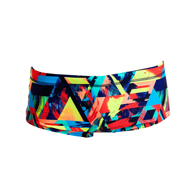 Funky Trunks - Blocked Bars - Boys Sidewinder Trunks