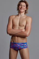 Funky Trunks - Blow Wave - Boys Eco Sidewinder Trunks