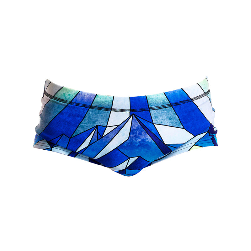 Funky Trunks - Blue Ascent - Mens Sidewinder Trunks