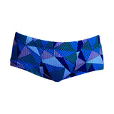 Funky Trunks - Blue Bars - Mens Classic Trunks
