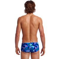 Funky Trunks - Blue Bars - Mens Classic Trunks