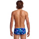 Funky Trunks - Blue Bars - Mens Classic Trunks