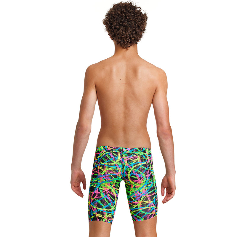 Funky Trunks - Burnouts - Boys Training Jammers