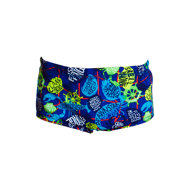 Funky Trunks - Catch Of The Day Toddler Boys Printed Trunks