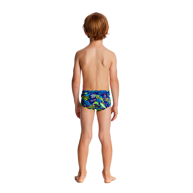 Funky Trunks - Catch Of The Day Toddler Boys Printed Trunks