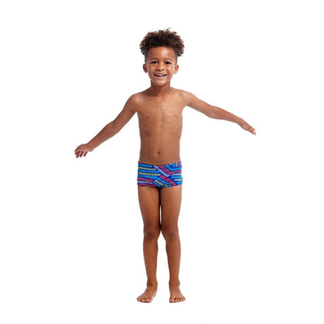 Funky Trunks - Chain Reaction - Toddler Boys Printed Trunks