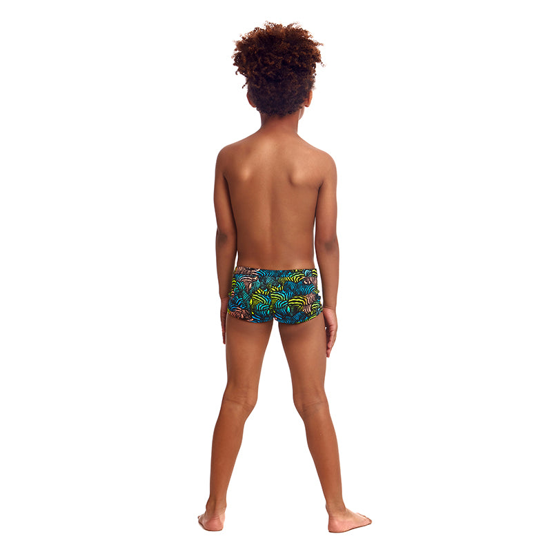 Funky Trunks - Colour Run - Toddler Boys Eco Square Trunks
