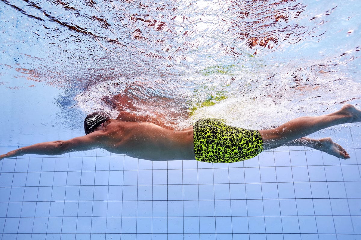 Funky Trunks - Coral Gold Mens Training Jammers