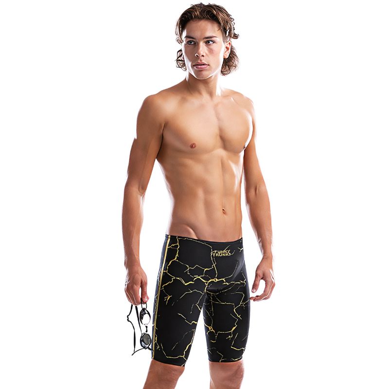 Funky Trunks - Cracked Gold - Mens Apex Predator X Jammers