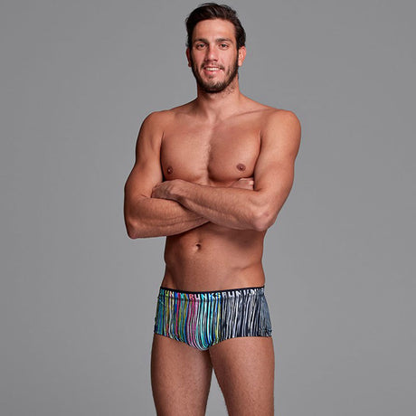 Funky Trunks - Drip Funk - Mens Plain Front Trunks