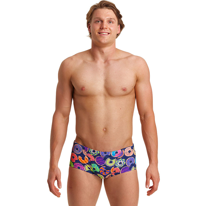 Funky Trunks - Dunking Donuts Mens Classic Trunks