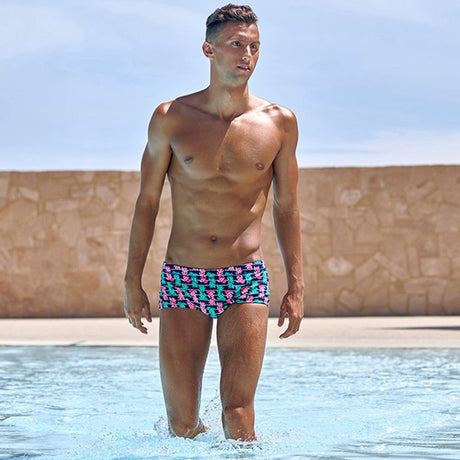 Funky Trunks - Fish Taco - Mens Plain Front Trunks