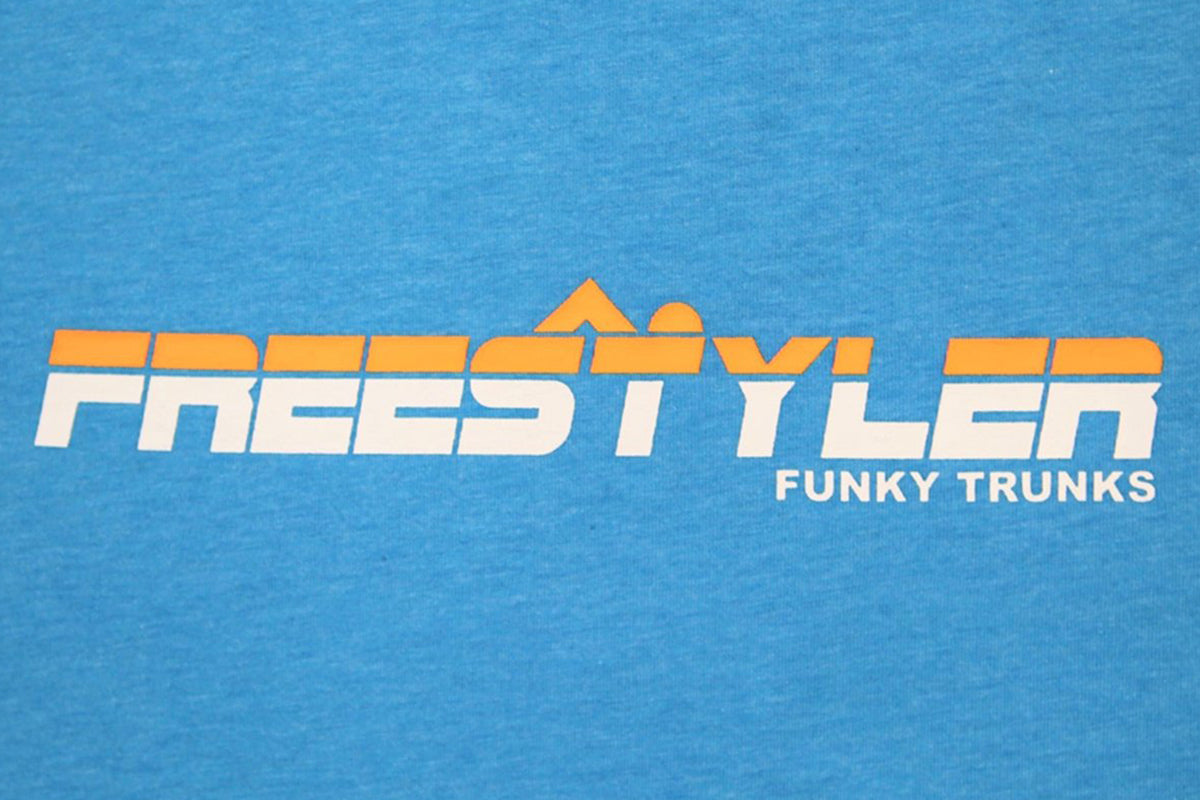 Funky Trunks - Freestyler Orange Mens Crew Neck T-Shirt