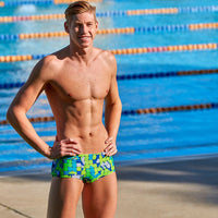 Funky Trunks - Glow Rider - Mens Classic Trunks