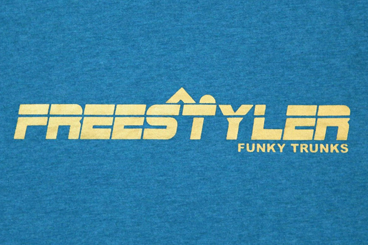 Funky Trunks - Golden Freestyler - Mens Crew Neck T-shirt