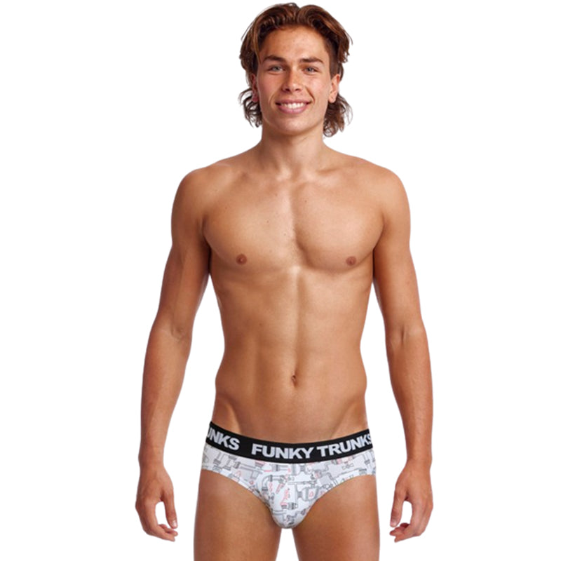 Funky Trunks - Good Plumbing - Mens Underwear Briefs