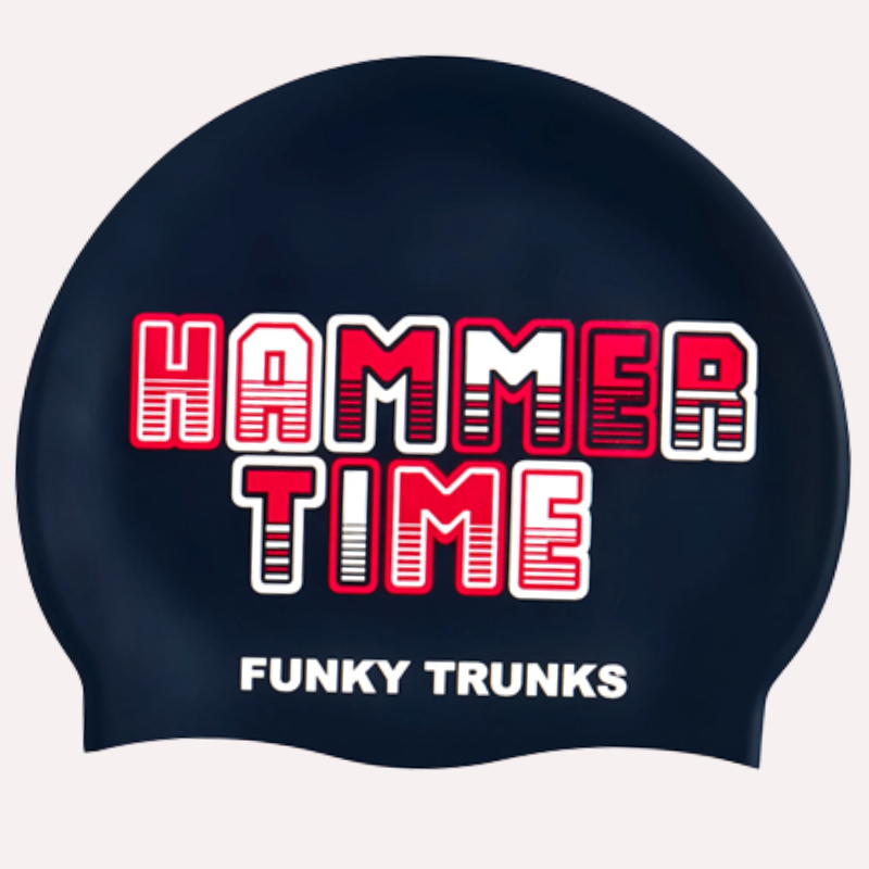 Funky Trunks - Hammer Time Swim Hat & Kickboard Set