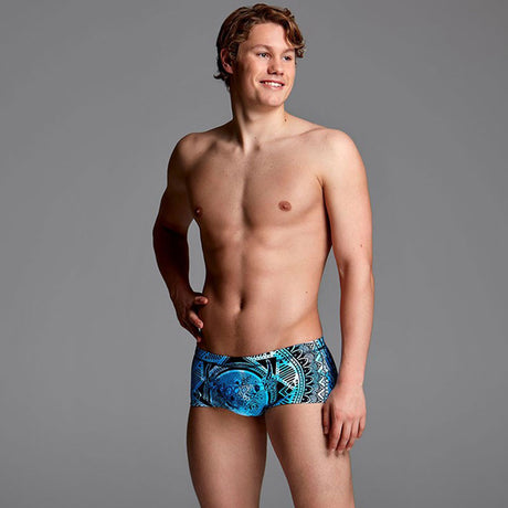 Funky Trunks - Holy Cow Mens Plain Front Trunks