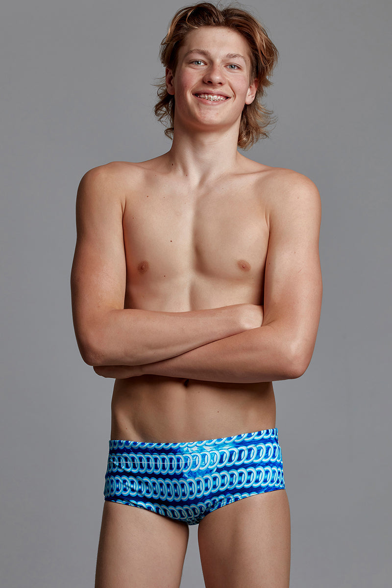 Funky Trunks - Jet Propulsion - Boys Sidewinder Trunks