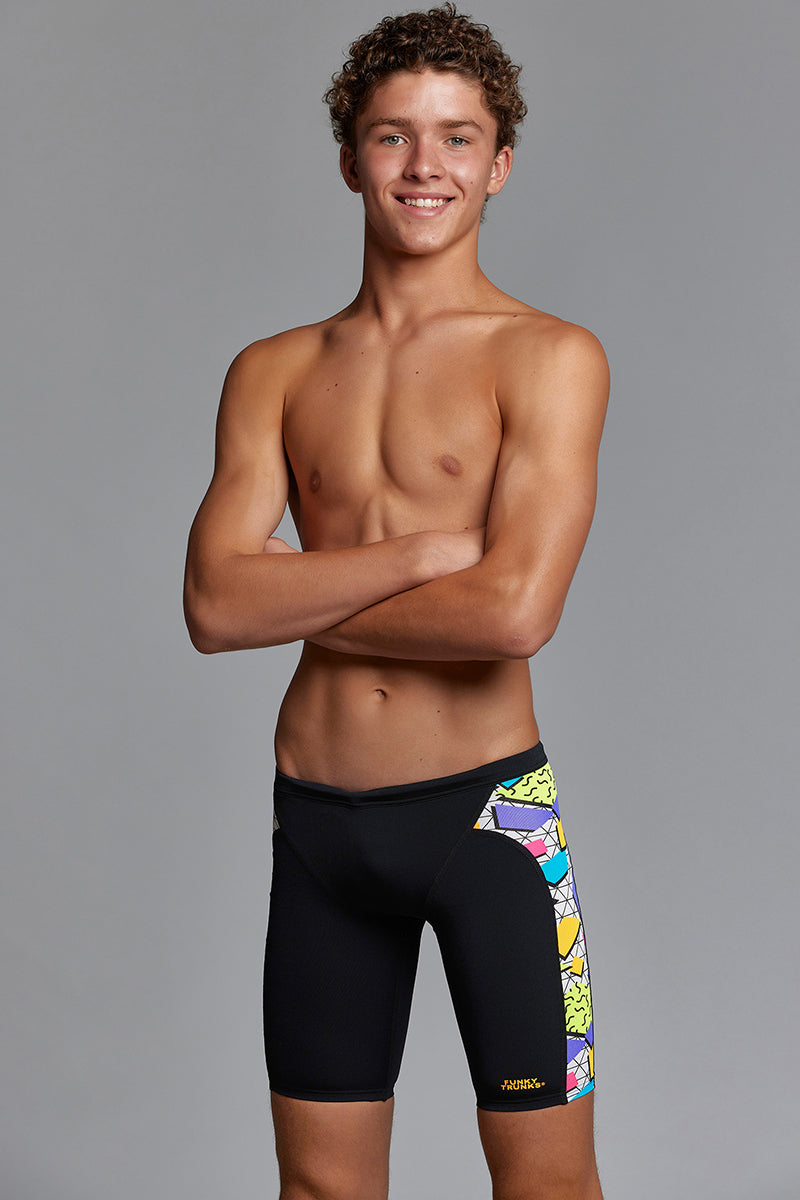 Funky Trunks - Jumbled Up - Boys Training Jammers
