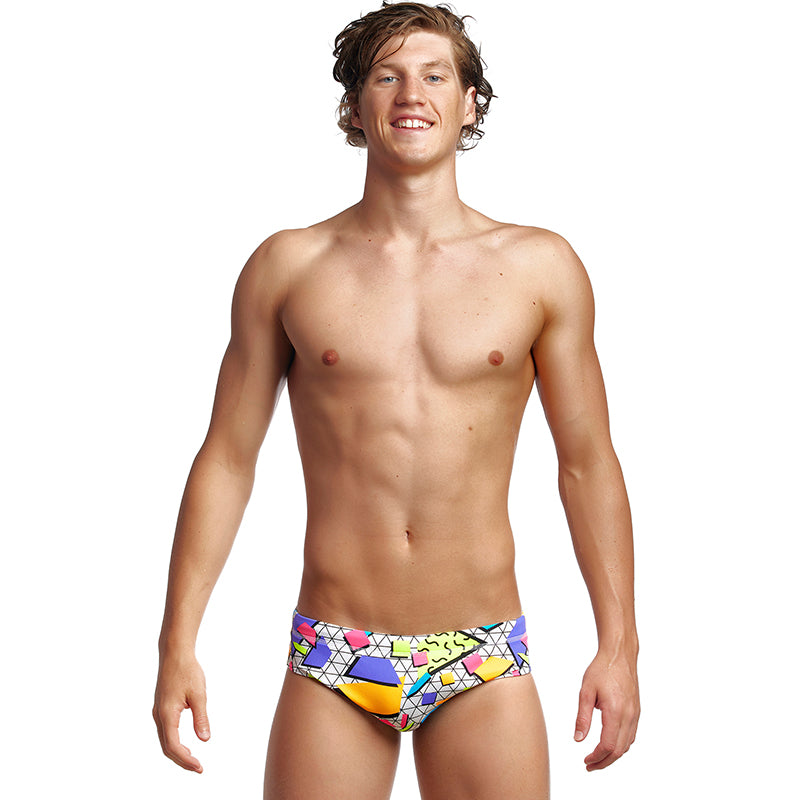 Funky Trunks - Jumbled Up - Mens Classic Briefs