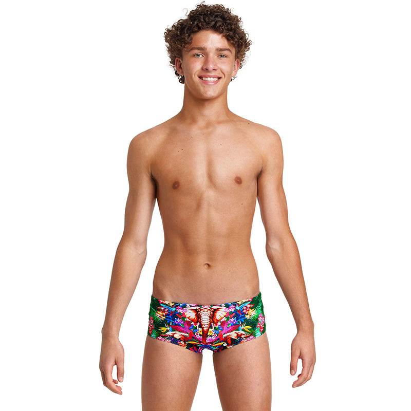 Funky Trunks - Jungle Boogie - Boys Sidewinder Trunks