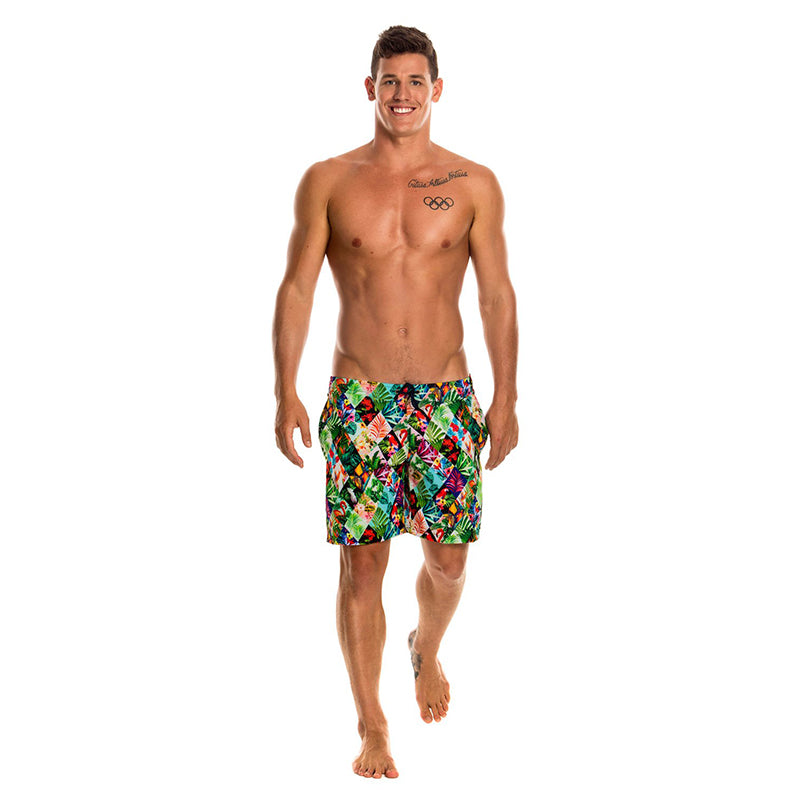Funky Trunks - Jungle Jam Long Johnny Mens Short