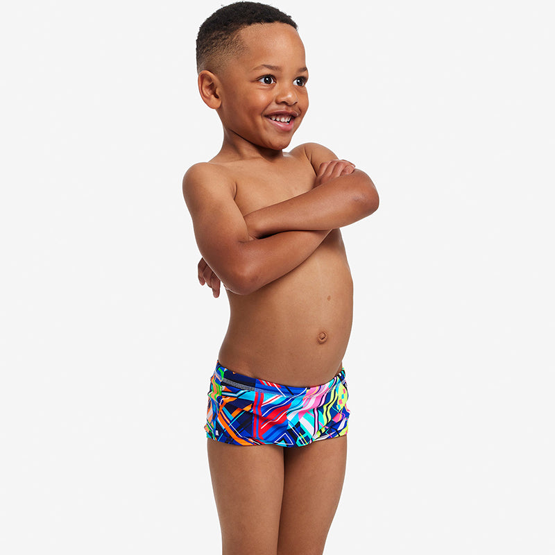 Funky Trunks - Kickflip - Toddler Boys Printed Trunks