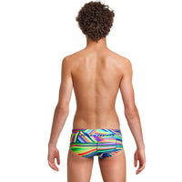 Funky Trunks - Land Lines - Boys Sidewinder Trunks
