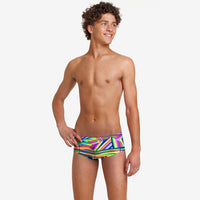 Funky Trunks - Land Lines - Boys Sidewinder Trunks