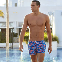 Funky Trunks - Lava Lights - Mens Shorty Shorts