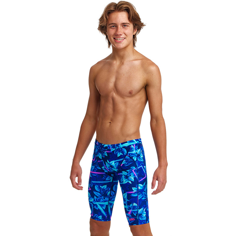 Funky Trunks - Leaf Laser - Boys Training Jammers