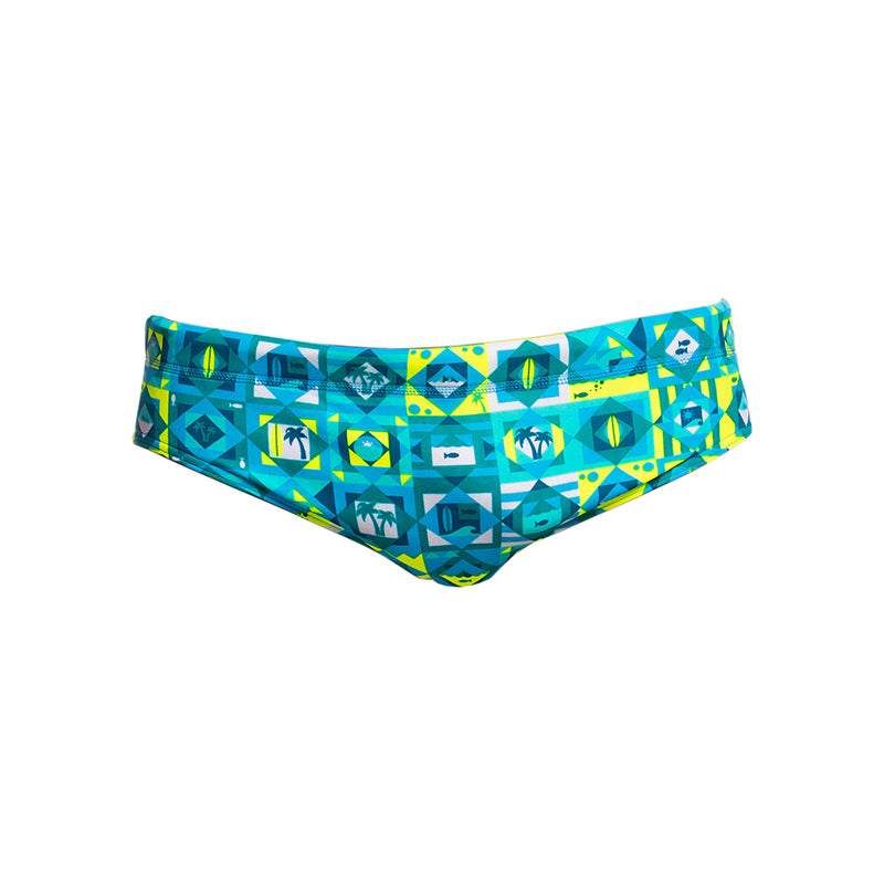 Funky Trunks - Lime Light Mens Classic Briefs