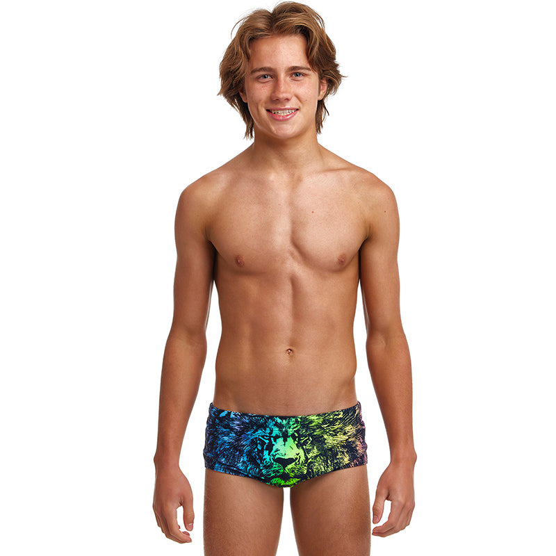 Funky Trunks - Lion Eyes - Boys Sidewinder Trunks