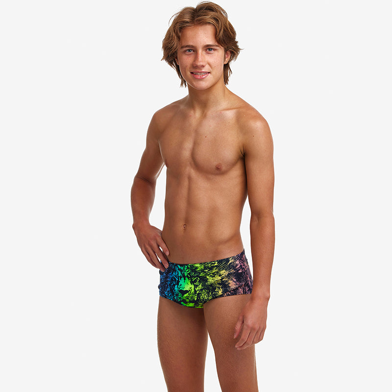 Funky Trunks - Lion Eyes - Boys Sidewinder Trunks