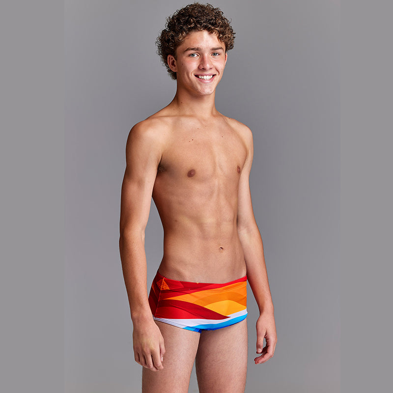 Funky Trunks - Lost Landing - Boys Sidewinder Trunks