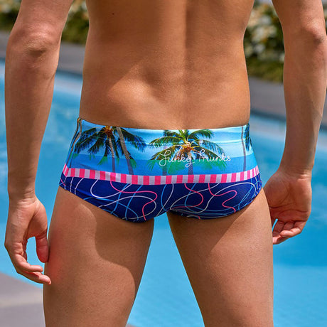 Funky Trunks - Lunchtime Dip - Mens Sidewinder Trunks
