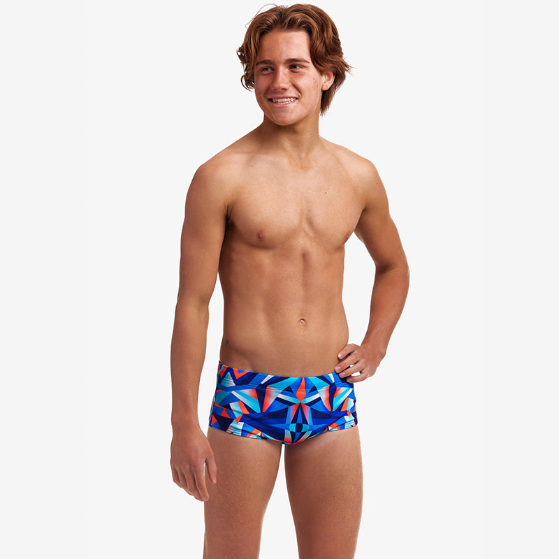 Funky Trunks - Mad Mirror - Boys Sidewinder Trunks