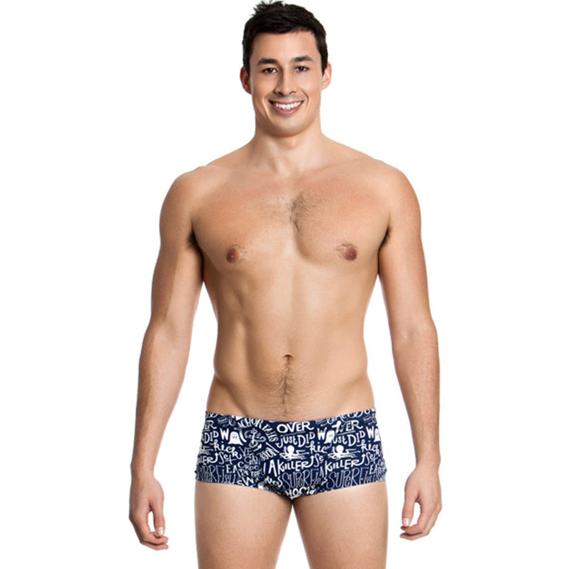 Funky Trunks - Read The Sign Mens Classic Trunks