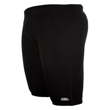 Funky Trunks - Still Black Mens Training Jammer - Aqua Swim Supplies