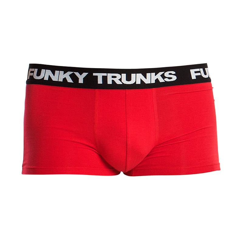 Funky Trunks - Still Red - Mens Underwear Trunks