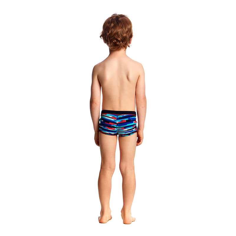 Funky Trunks - Meshed Up Toddler Boys Square Trunks