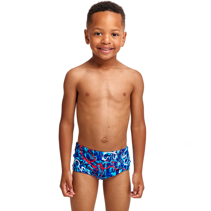 Funky Trunks - Mr Squiggle - Toddlers Boys Printed Trunks